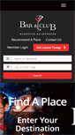Mobile Screenshot of barandclub.com
